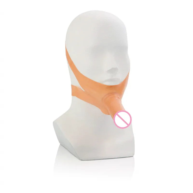 Realistic Strap-On Silicone Dildo