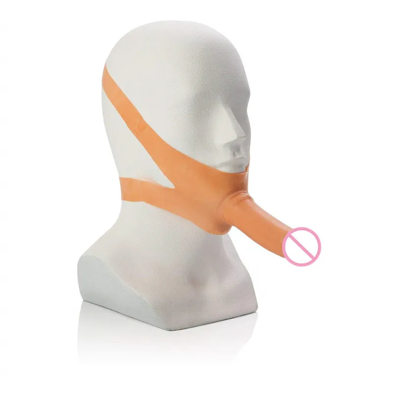 Realistic Strap-On Silicone Dildo