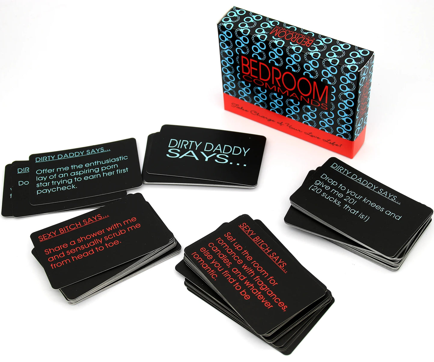 Bedroom Commands Sexual Position Game Cards