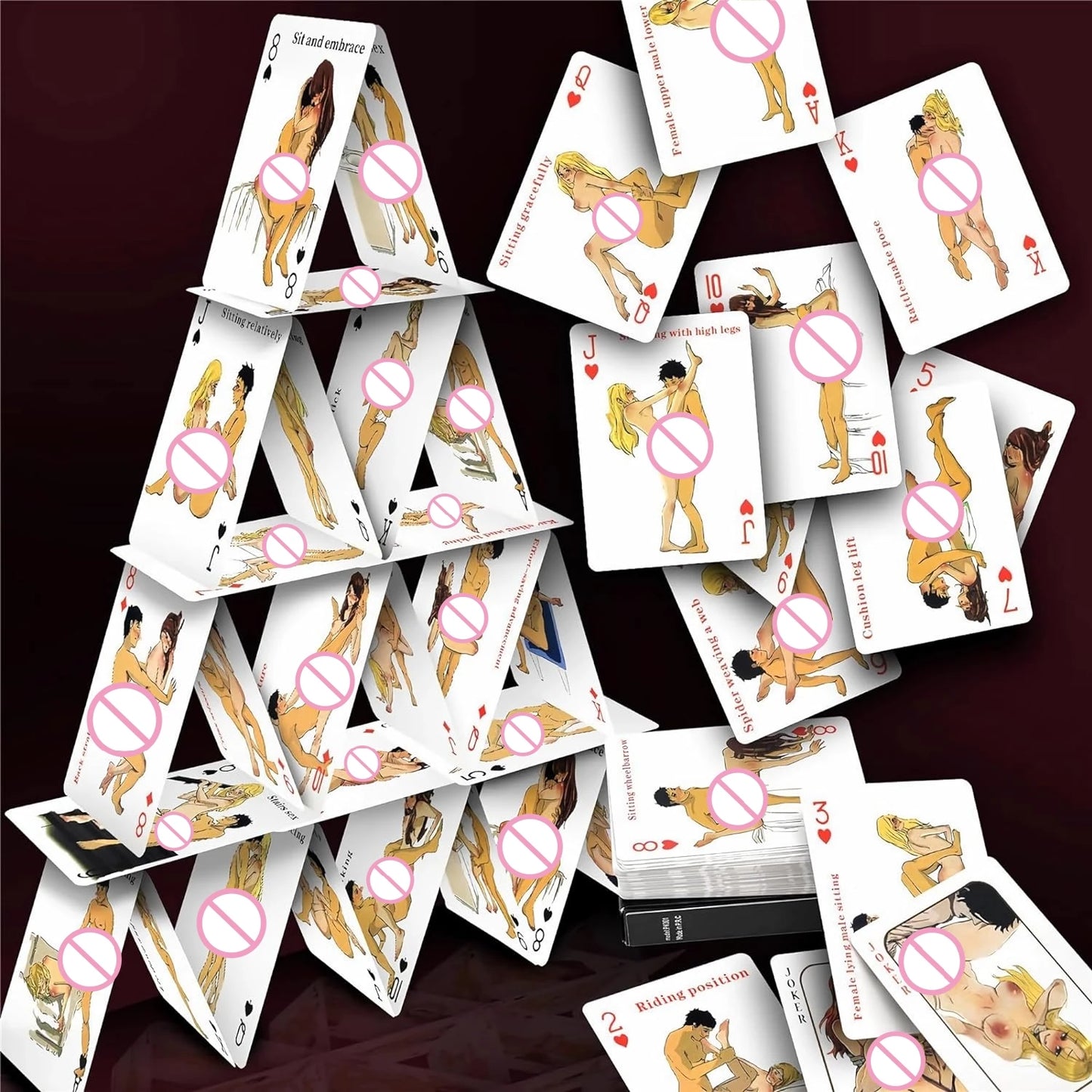 Hottest Sex Positions Card Game