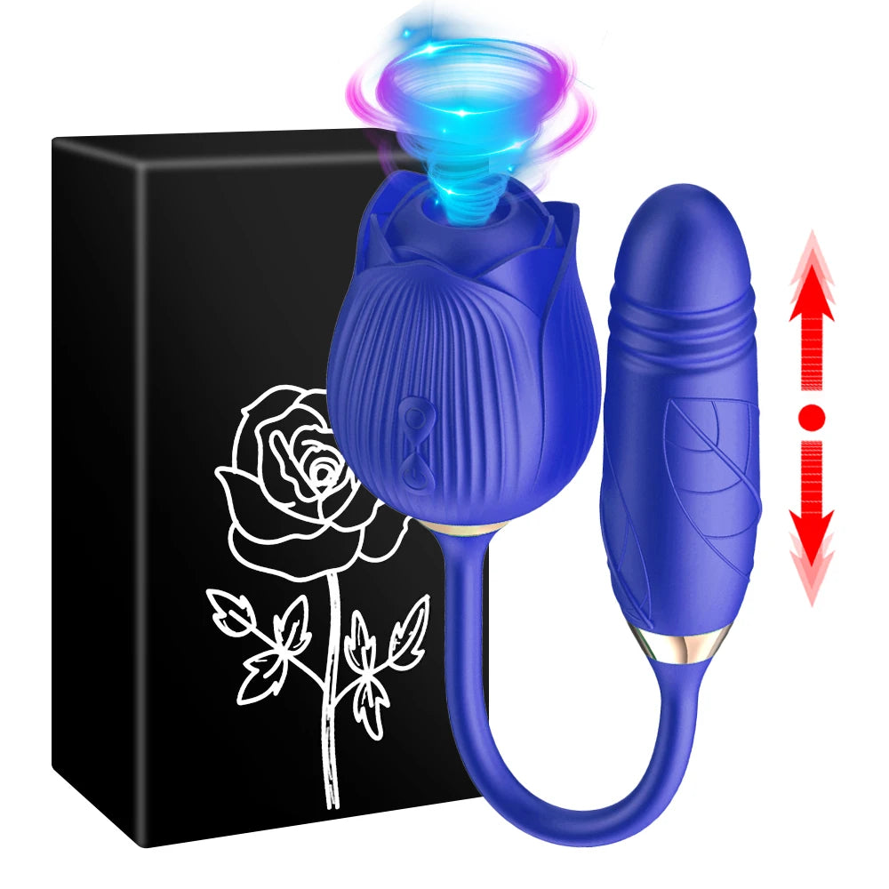 Rose Sucking Vibrator