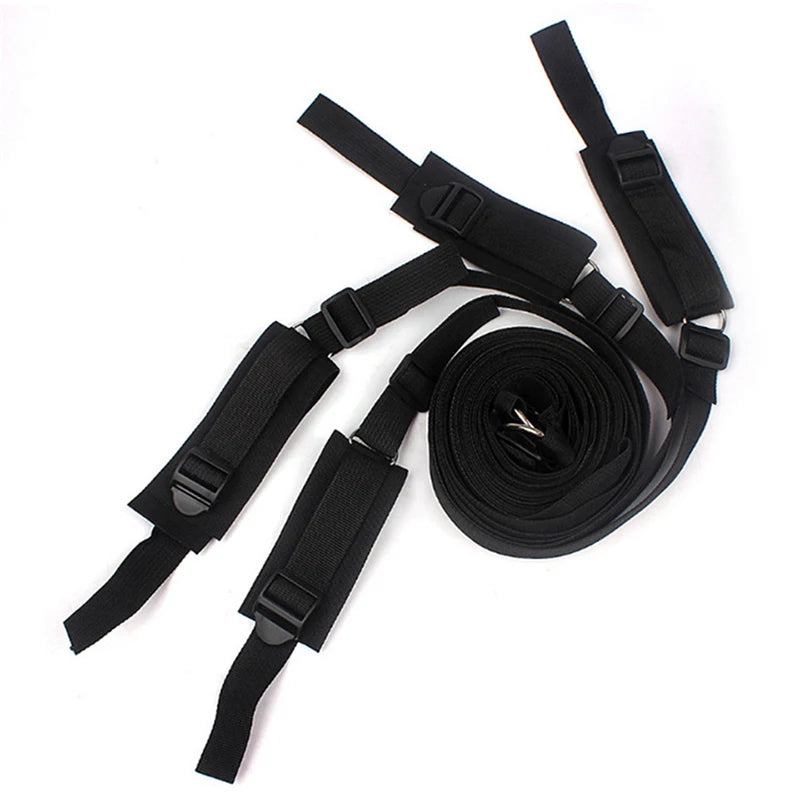 Adjustable Bandage Handcuffs And Foot Cuffs