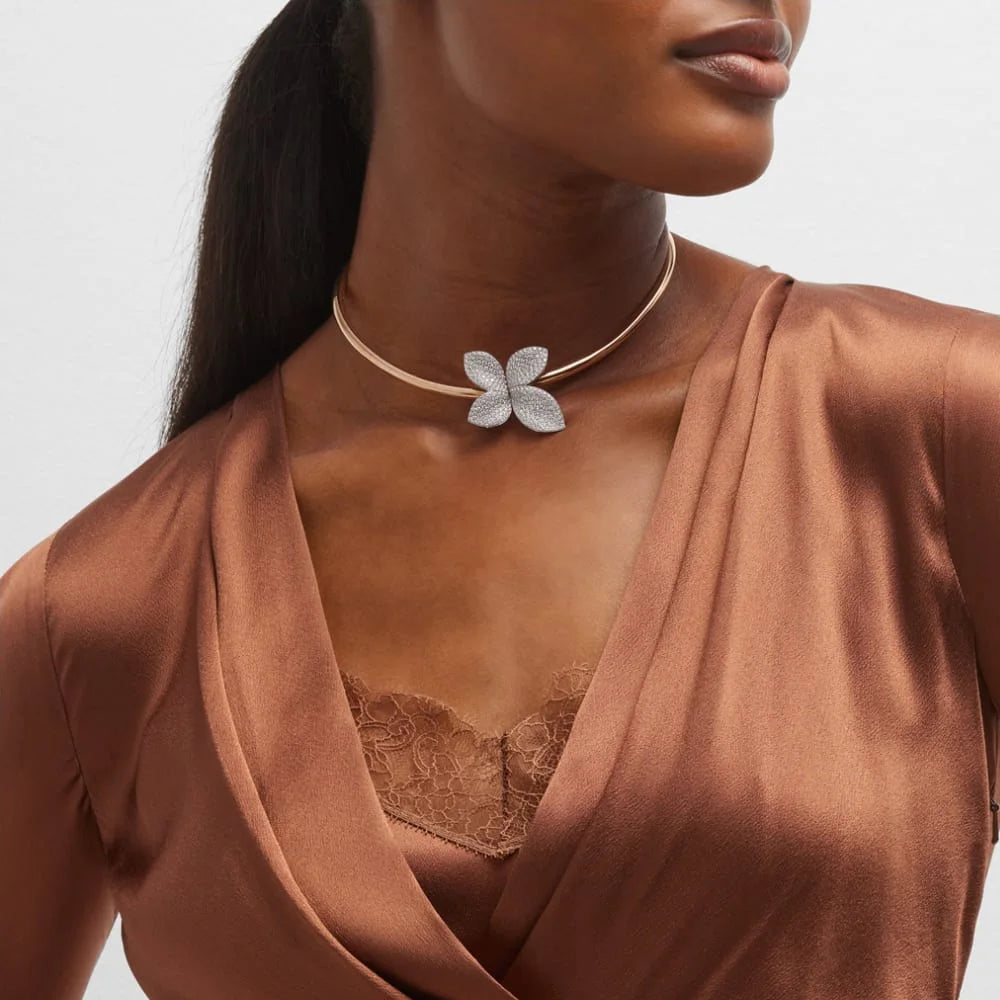 Rhinestone Choker Necklace