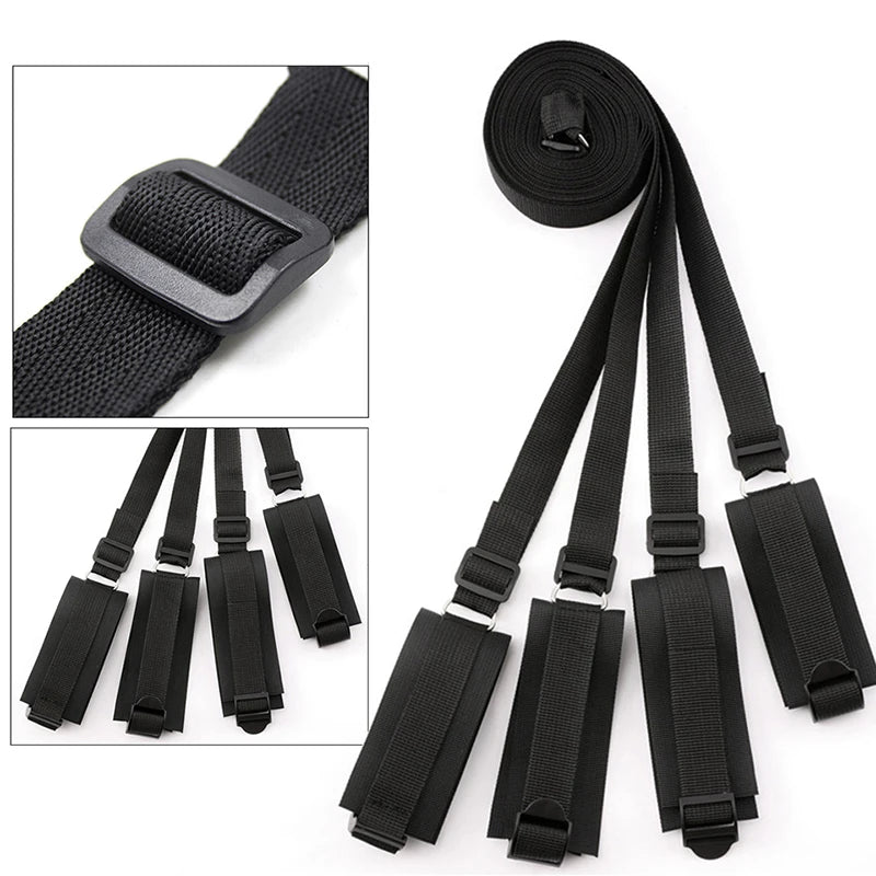 Adjustable Bandage Handcuffs And Foot Cuffs