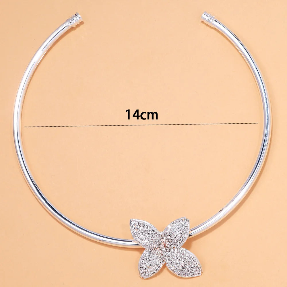 Rhinestone Choker Necklace