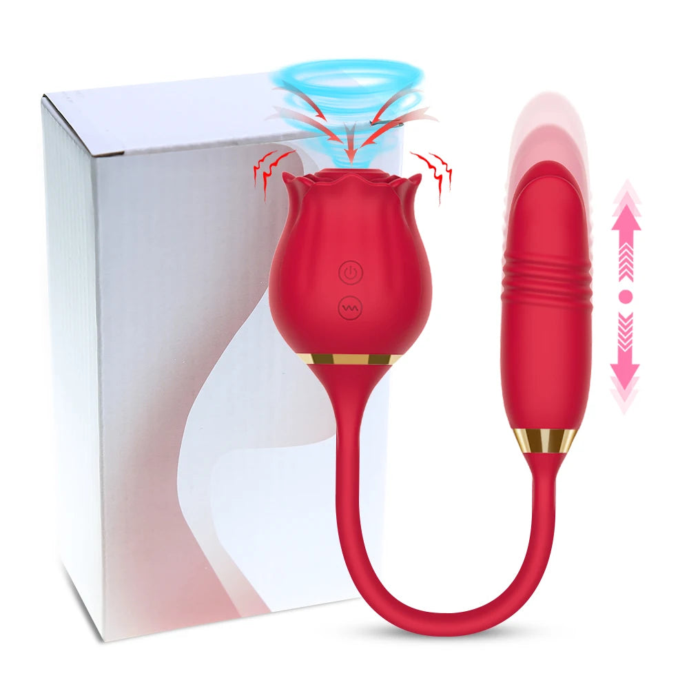 Rose Sucking Vibrator