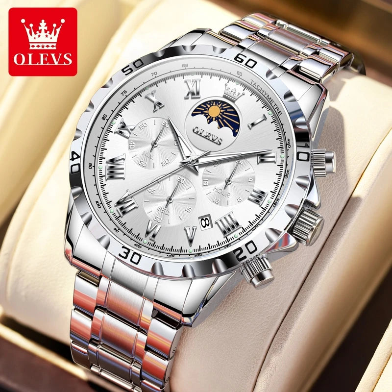 Stainless Steel Strap Watch