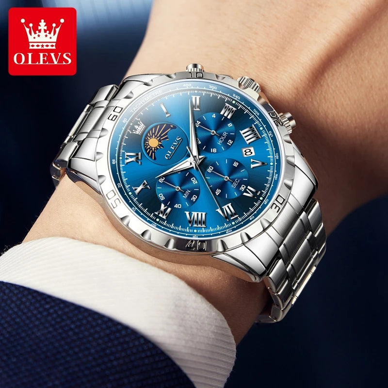 Stainless Steel Strap Watch