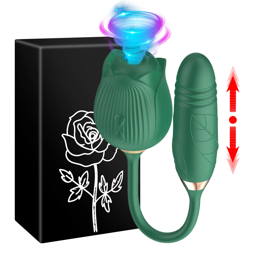 Rose Sucking Vibrator