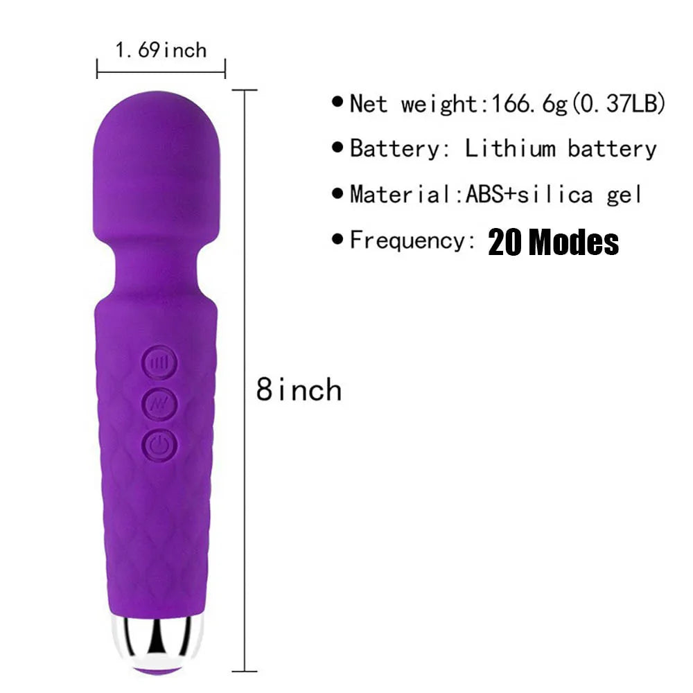 USB Rechargeable Vibrator