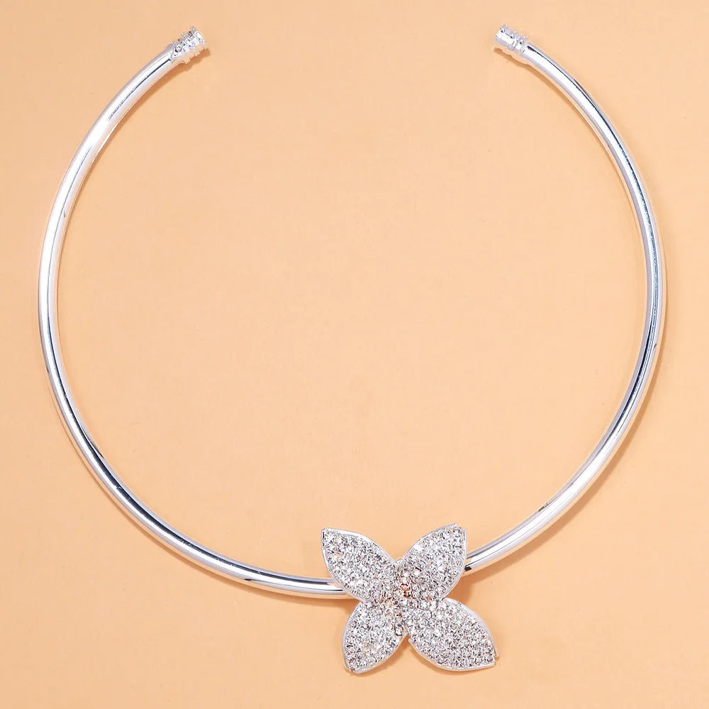 Rhinestone Choker Necklace