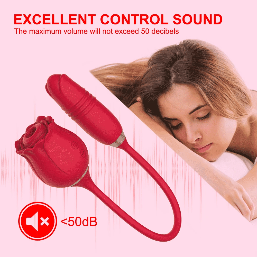 Rose Sucking Vibrator