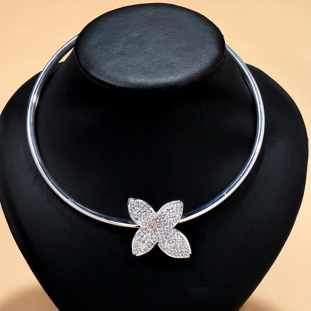 Rhinestone Choker Necklace