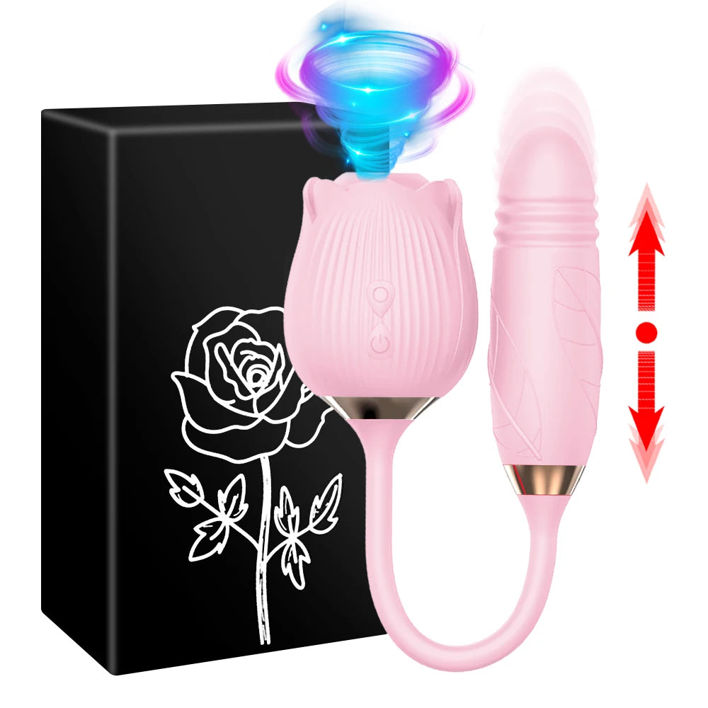 Rose Sucking Vibrator