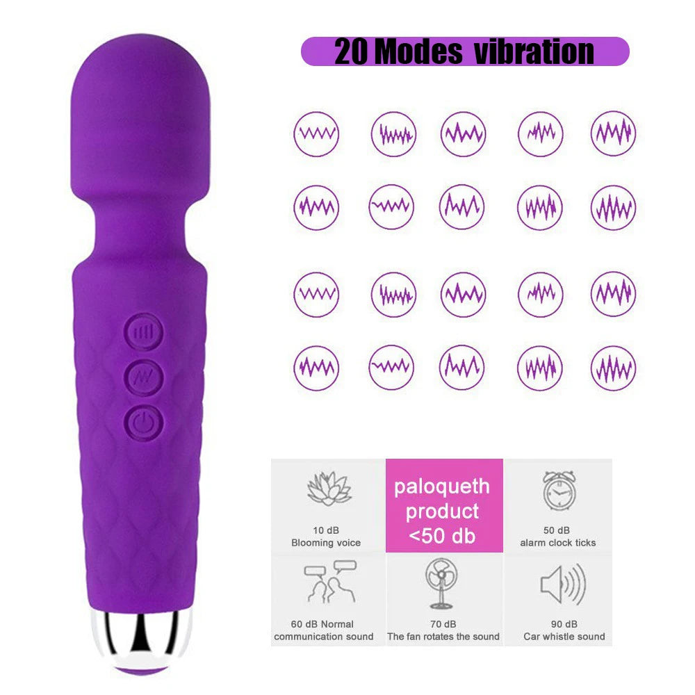 USB Rechargeable Vibrator