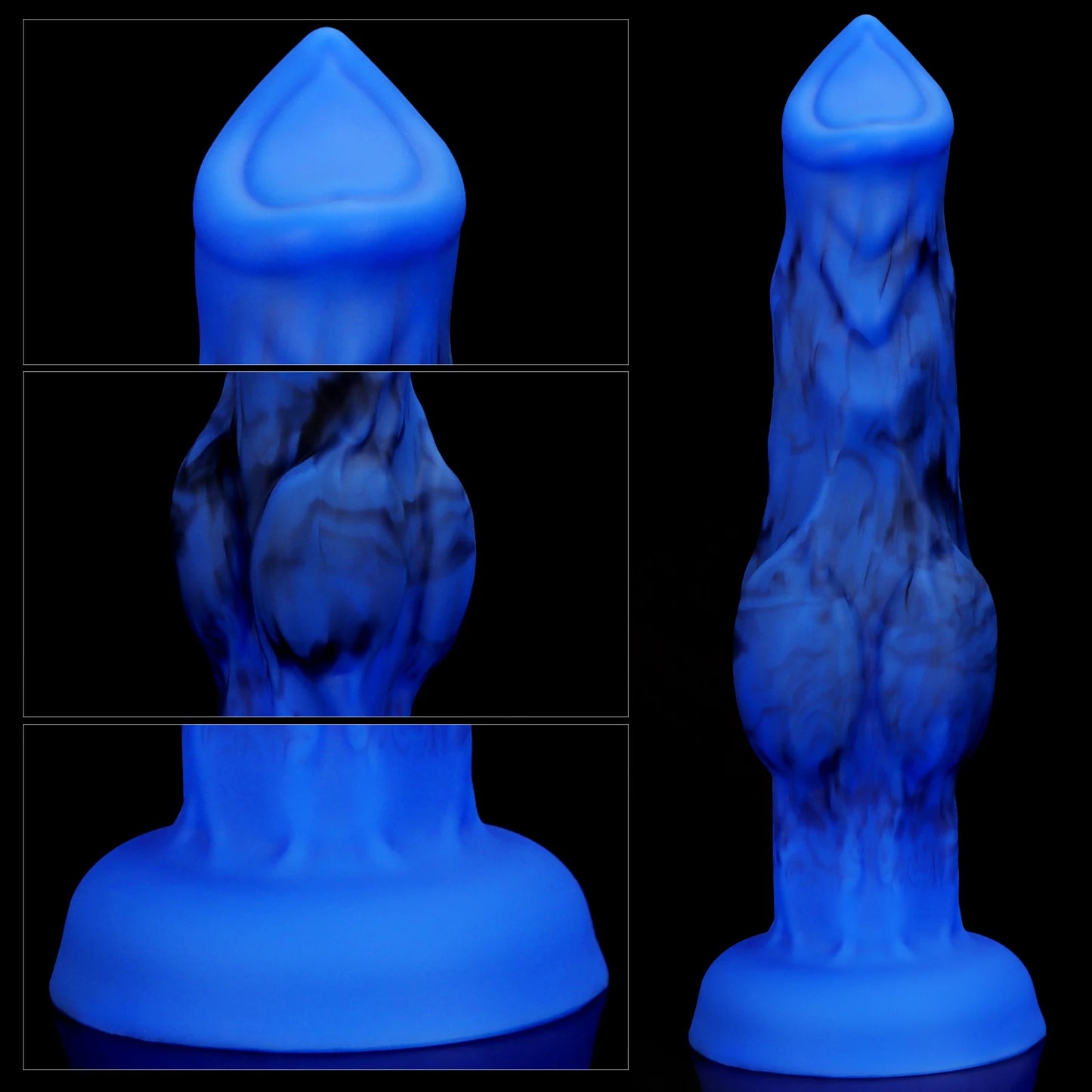 Silicone Penis Knot Dildo