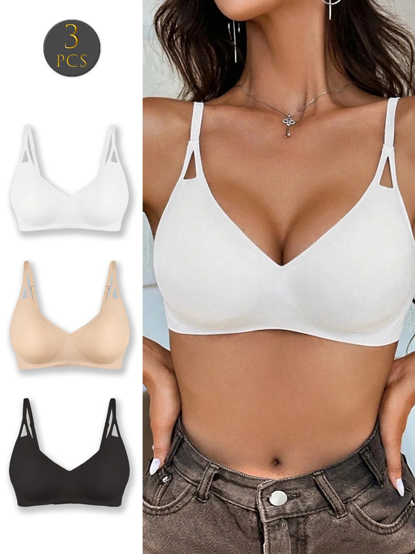 1PCS Everyday Support Bra